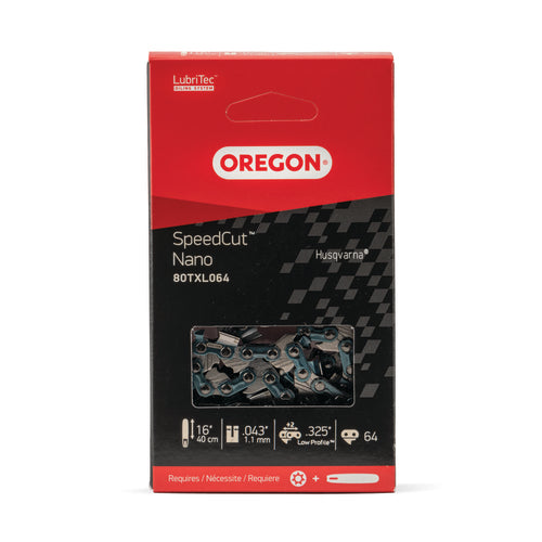 Oregon 80TXL064E Speedcut Nano Chainsaw Chain – DW Tool Shop