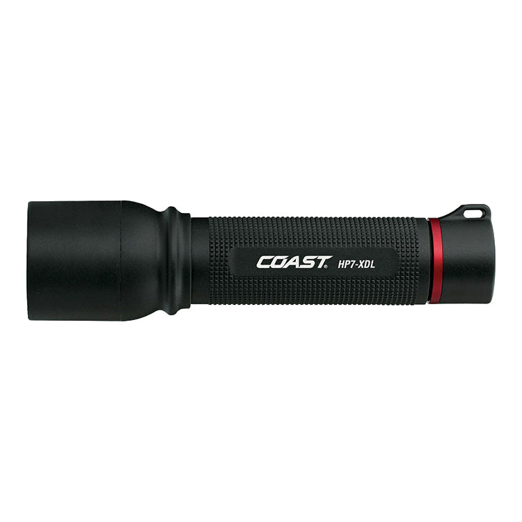 Coast HP7 Focusing LED Torch 650 Lumens, High, Medium & Low Modes, 4 x AAA Batteries (Hardware)