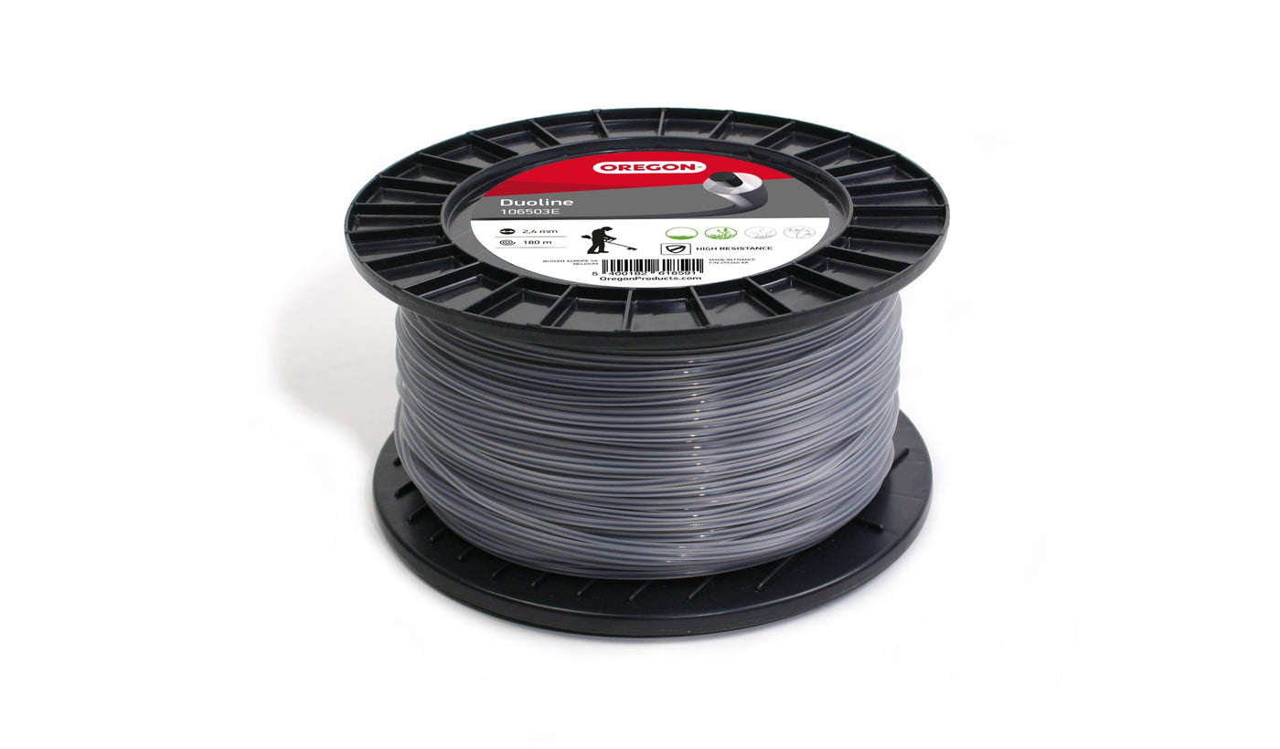 Oregon 106504E Duoline, Trimmer Line Wire, 3.0mm x 120 M (Spool)