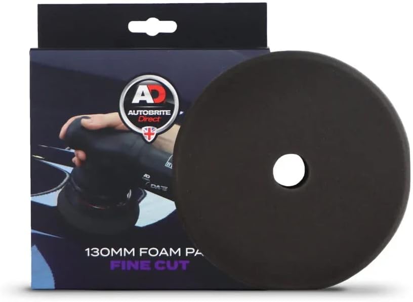 Autobrite 130mm Foam Pads - Fine Cut