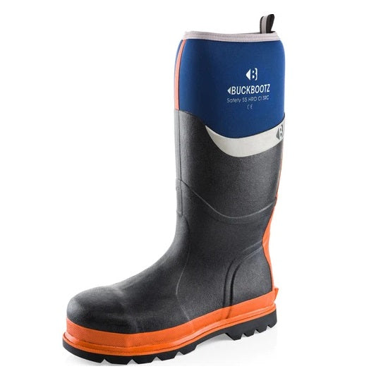 Buckler Boots BBZ6000BL Safety Neoprene Buckbootz, Blue