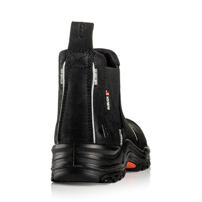 Buckler Boots NKZ101BK Safety Dealer Boot, Black