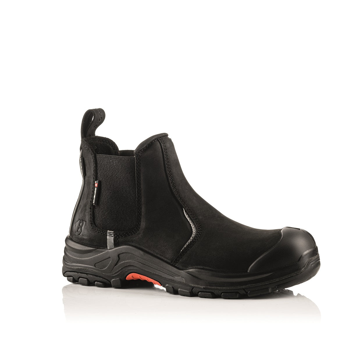 Buckler Boots NKZ101BK Safety Dealer Boot, Black