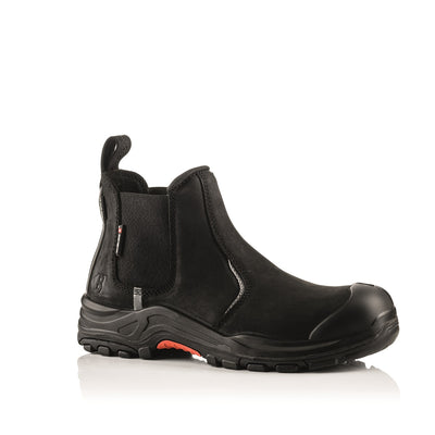 Buckler Boots NKZ101BK Safety Dealer Boot, Black