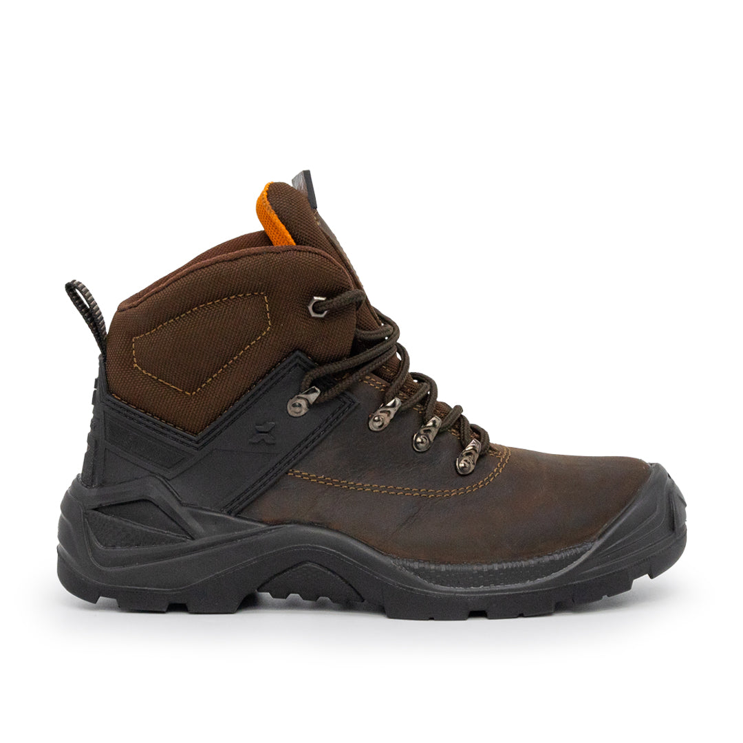 Xpert Warrior Safety Boot, Brown