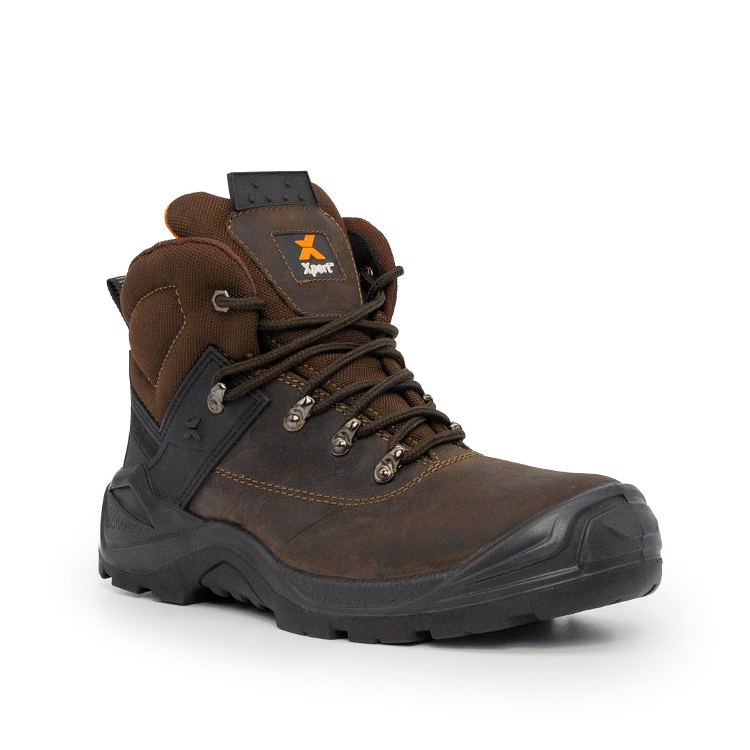 Xpert Warrior Safety Boot, Brown