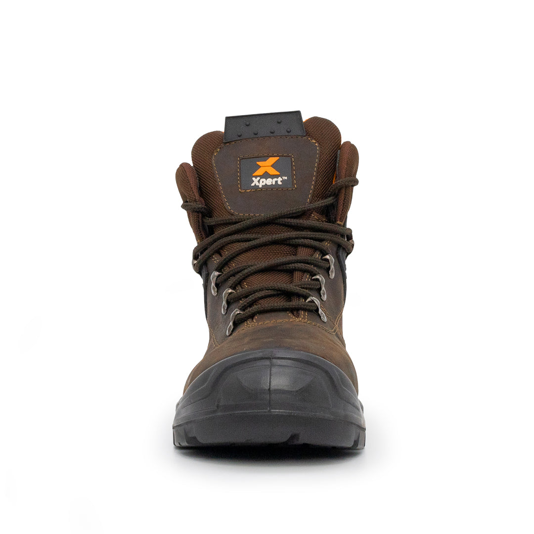 Xpert Warrior Safety Boot, Brown