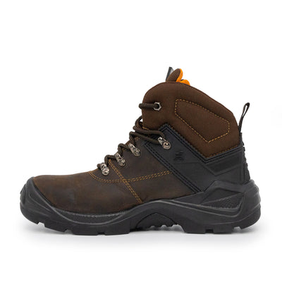 Xpert Warrior Safety Boot, Brown