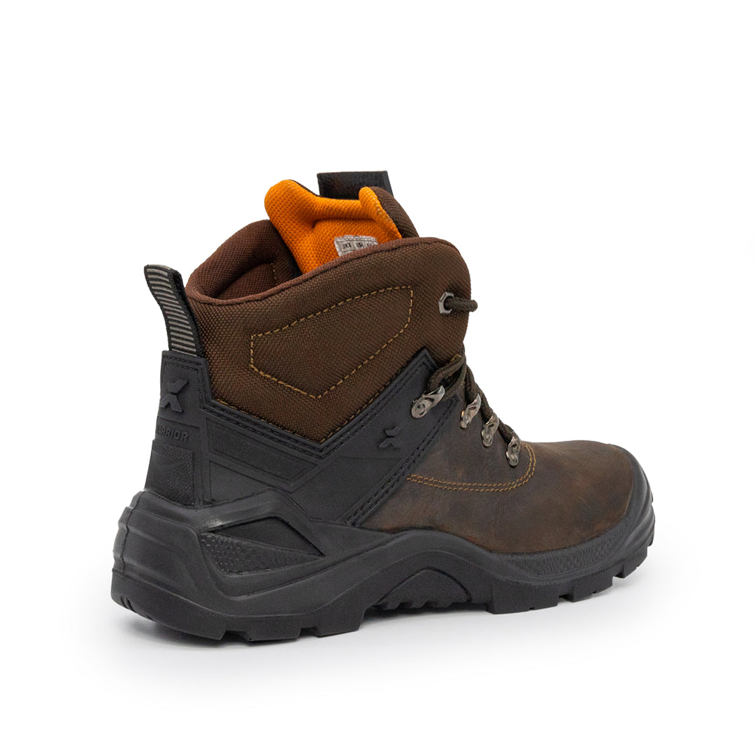 Xpert Warrior Safety Boot, Brown