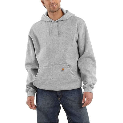 Carhartt K121 Hooded Sweatshirt, Heather Grey
