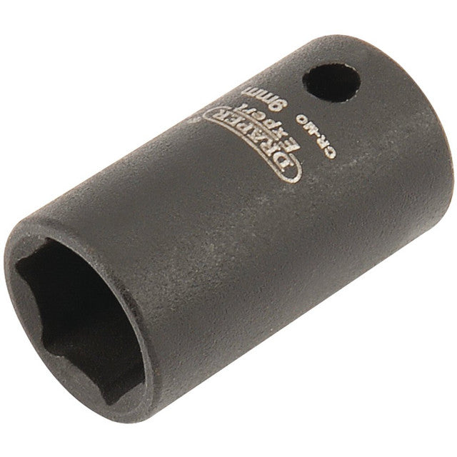 Draper 05013 Expert HI-TORQ? 6 Point Impact Socket, 1/4" Sq. Dr., 9mm