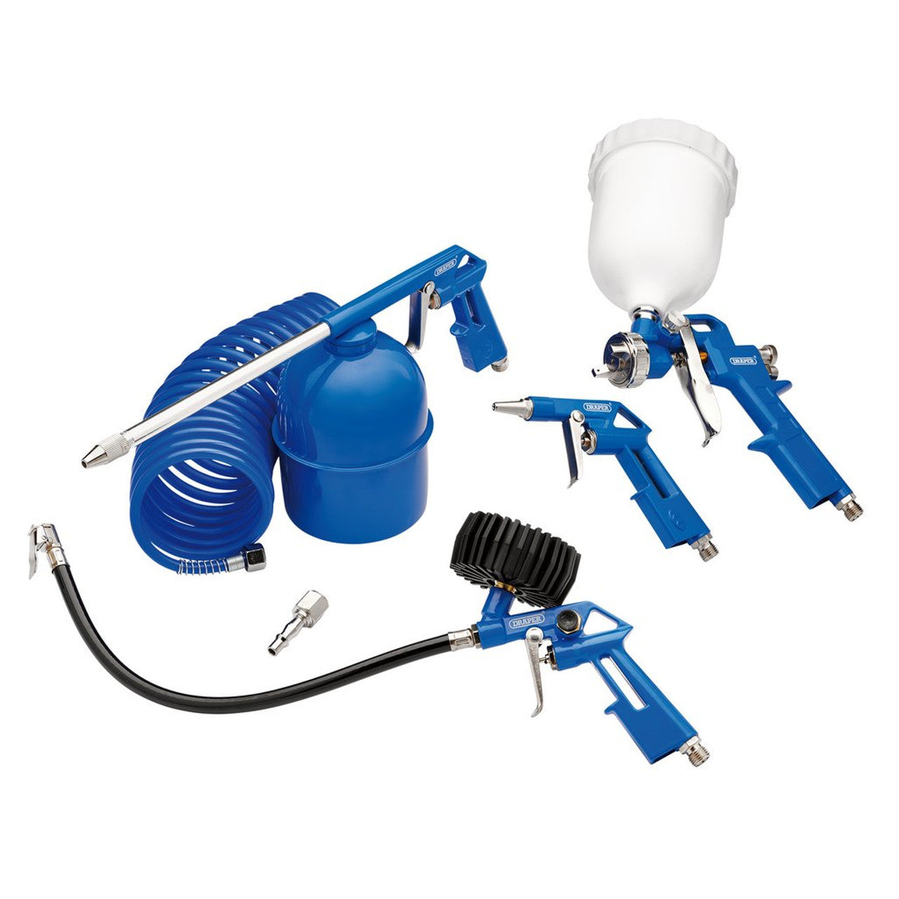 Draper 28357 Air Tool Kit, 1/4" BSP (5 Piece)