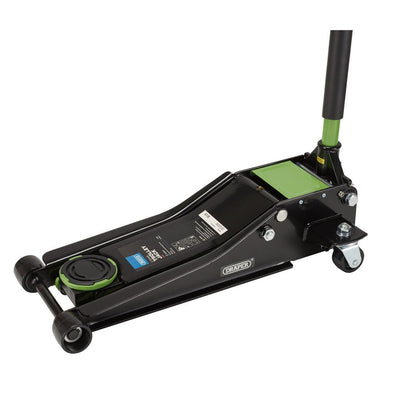Draper 28485 Trolley Jack, 3 Tonne, Green