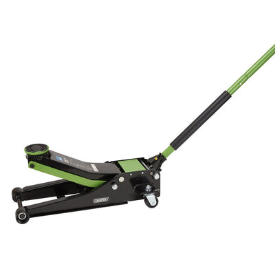 Draper 28485 Trolley Jack, 3 Tonne, Green