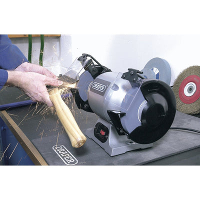 Draper 29620 230V Heavy Duty Bench Grinder, 150mm, 370W