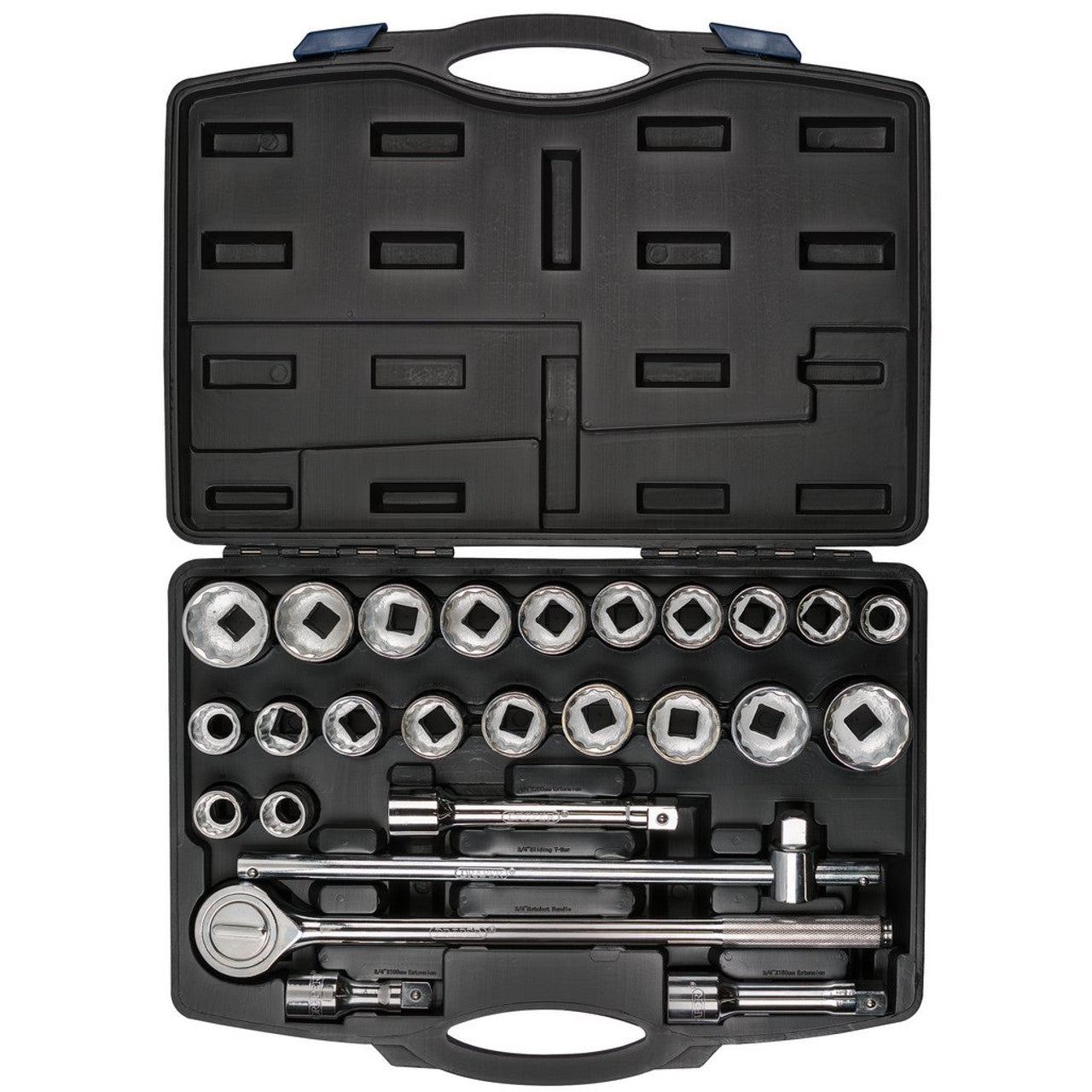 Draper 48329 3/4" Sq. Dr. Combined MM/AF Socket Set (26 Piece)