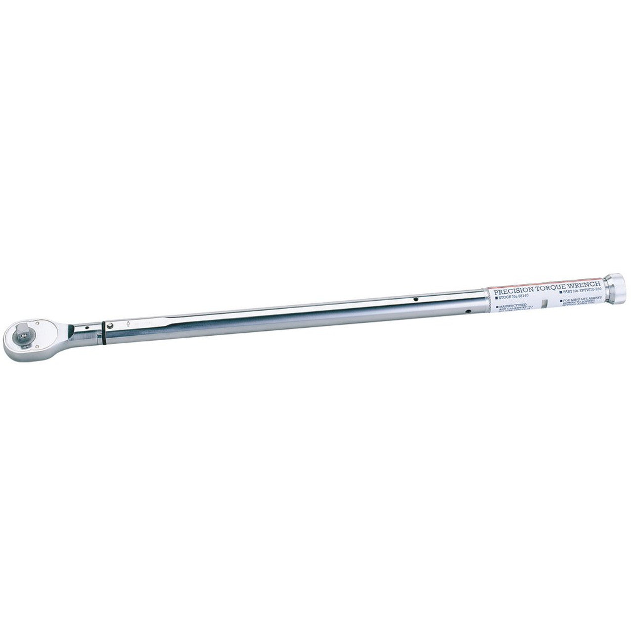 Draper 58140 Expert Precision Torque Wrench, 1/2" Sq. Dr., 70 - 230Nm