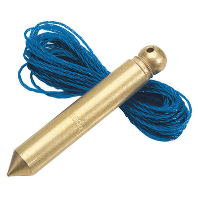 Draper 60698 Plumb Bob with Nylon Line, 100g, 5m (Approx)