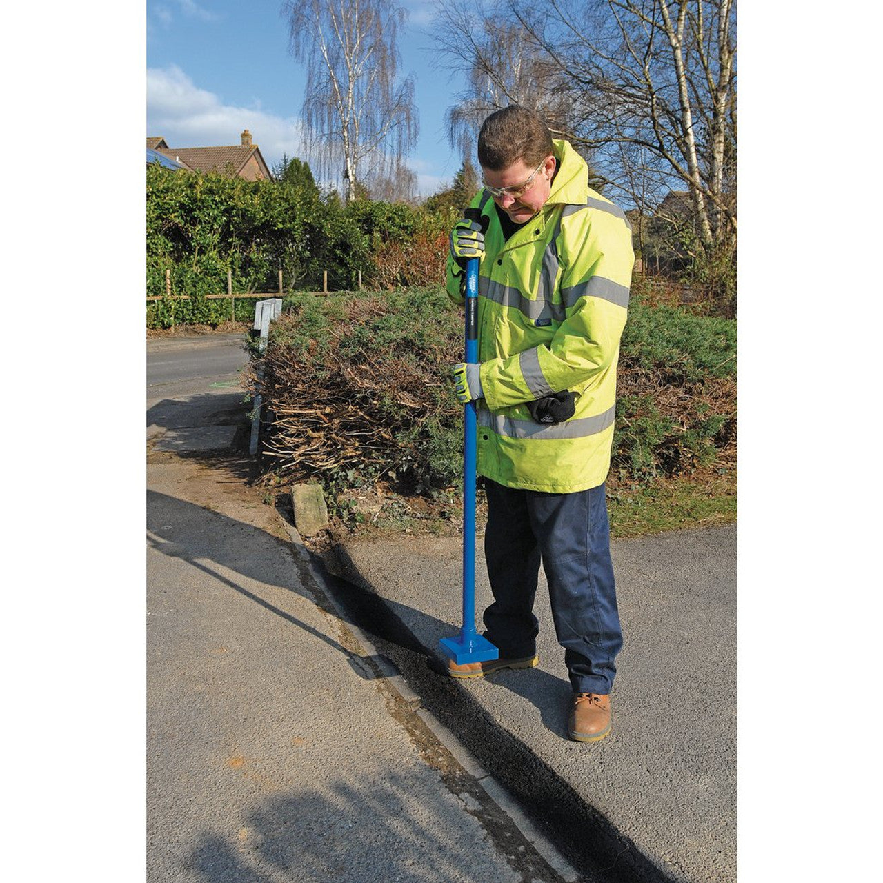 Draper Expert 64379 Tarmac Tamper with Steel Shaft, 4.5kg