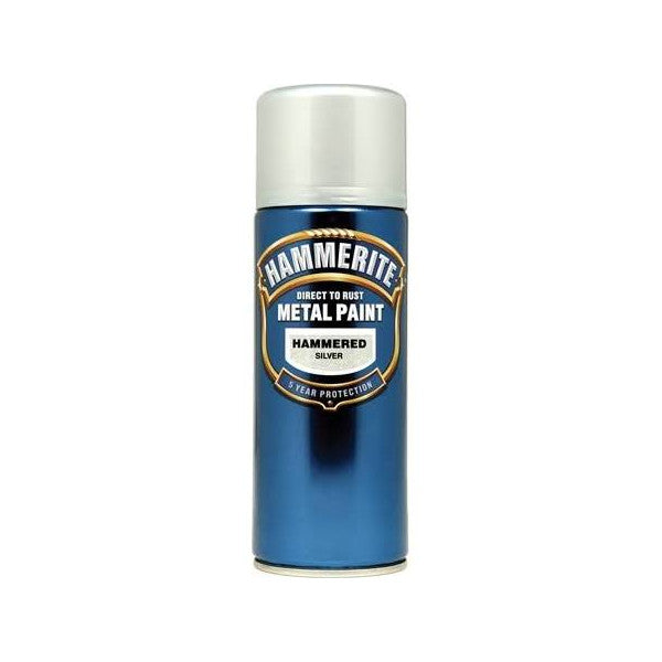 Hammerite 5084782 Smooth White Metal Spray Paint 400ml