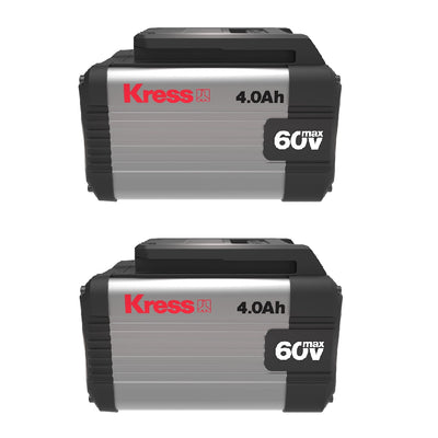 Kress KG760E.1 60V/51CM Cordless Self Propelled Lawn Mower + 2x 4Ah Batteries & 1x 5A Charger