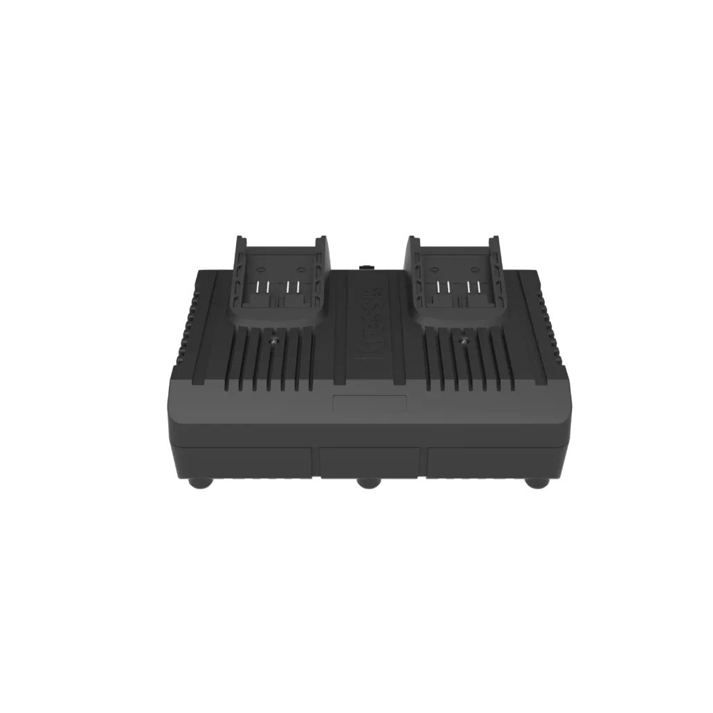 Kress KG745 14" Battery Push mower + 2 x 20V 4Ah Battery & Dual Charger