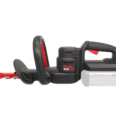 Kress KG262 60V/63CM Hedge Trimmer + 2Ah Battery & 3A Charger