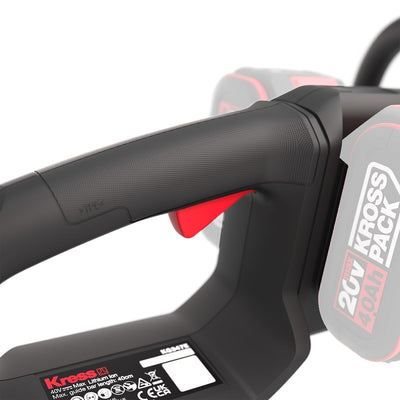 Kress KG347E 2x20V Pro Chainsaw, 40cm + 2x 4Ah Batteries & Twin Charger