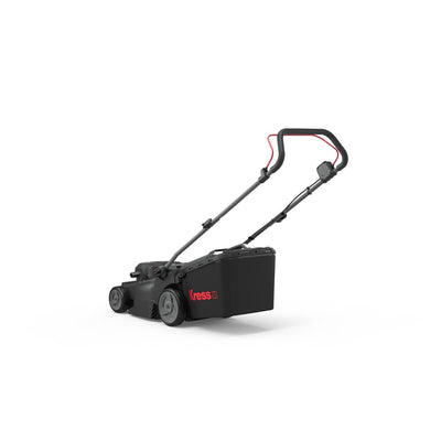 Kress KG745 14" Battery Push mower + 2 x 20V 4Ah Battery & Dual Charger