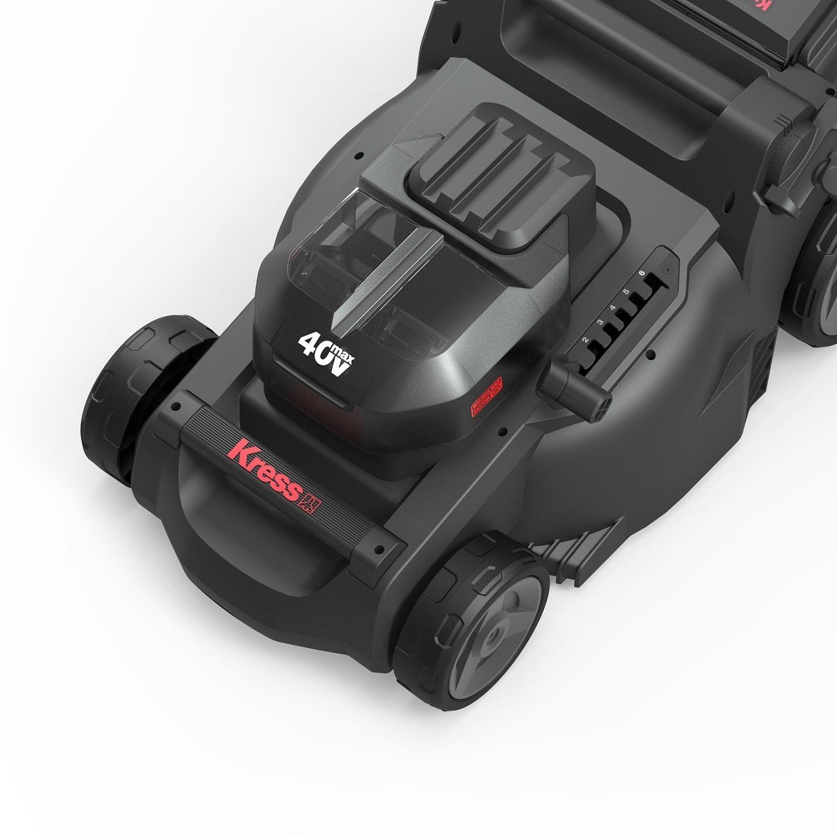 Kress KG745 14" Battery Push mower + 2 x 20V 4Ah Battery & Dual Charger