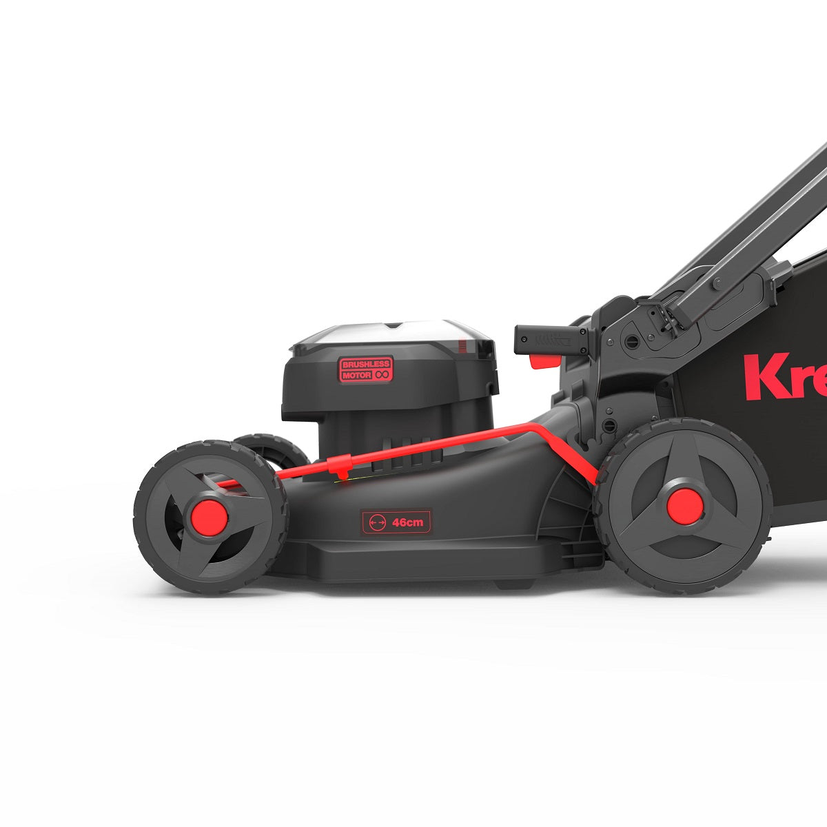 Kress KG756E 60V BL 46cm Push Mower + Battery & Charger