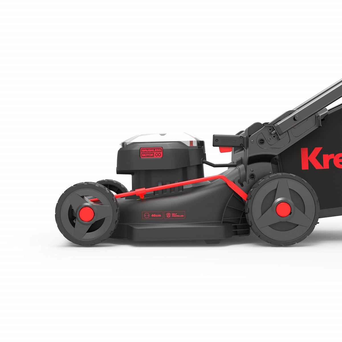 Kress KG757E 60V BL 46cm Self-Propelled Mower + 4Ah Battery & 5A Charger