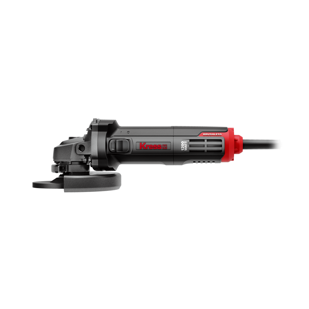 Kress KUS26 1200W Brushless Angle Grinder 125mm, Bare Tool