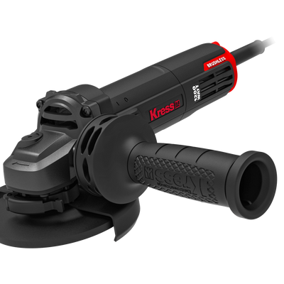 Kress KUS26 1200W Brushless Angle Grinder 125mm, Bare Tool