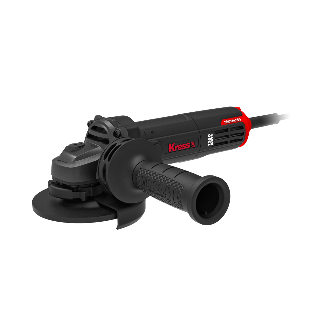 Kress KUS26 1200W Brushless Angle Grinder 125mm, Bare Tool