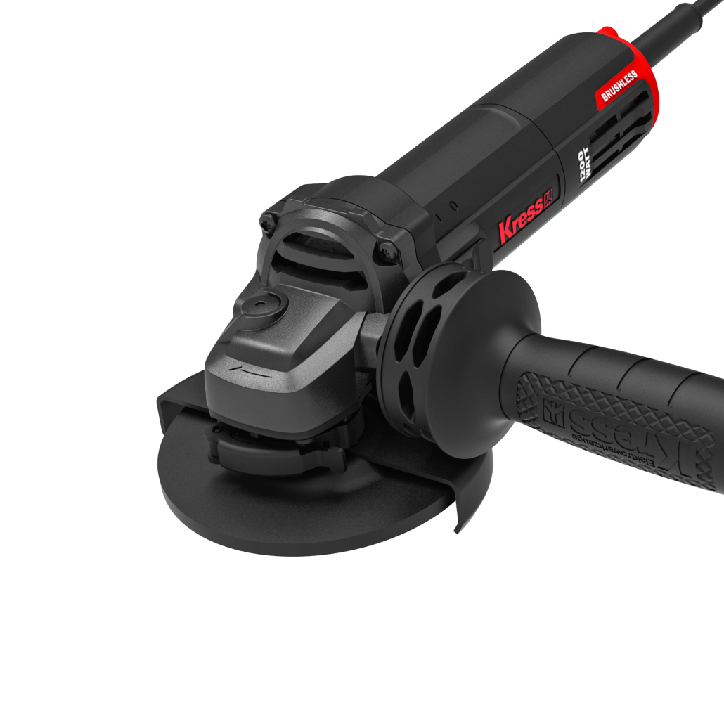 Kress KUS26 1200W Brushless Angle Grinder 125mm, Bare Tool