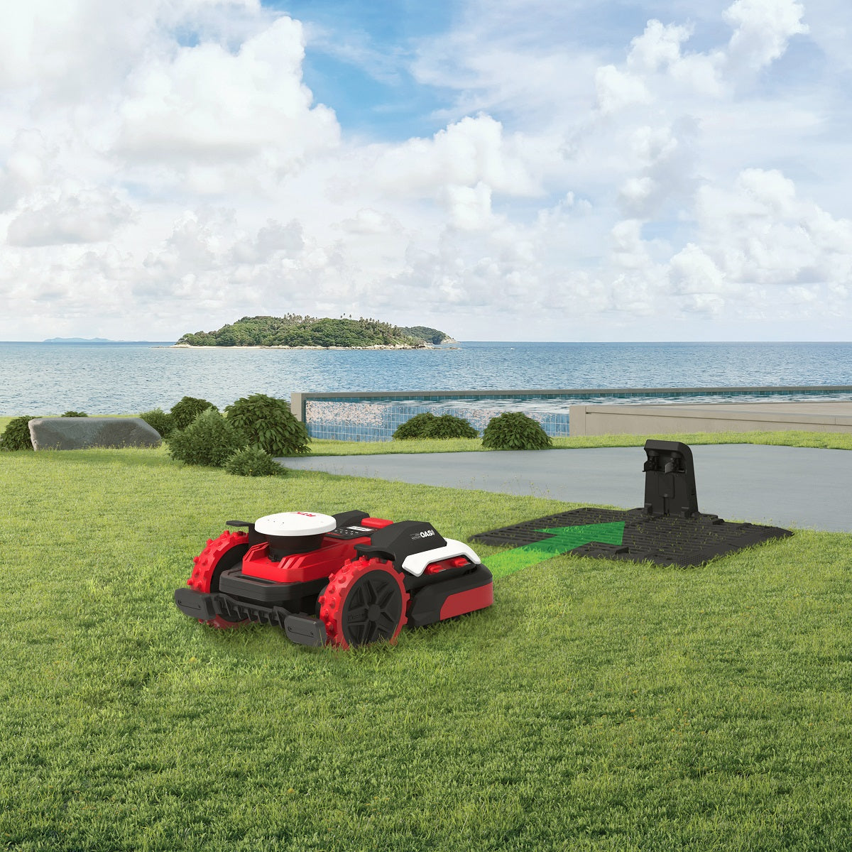 Kress KR236E Mega RTKn Robot Lawnmower, 24000m2