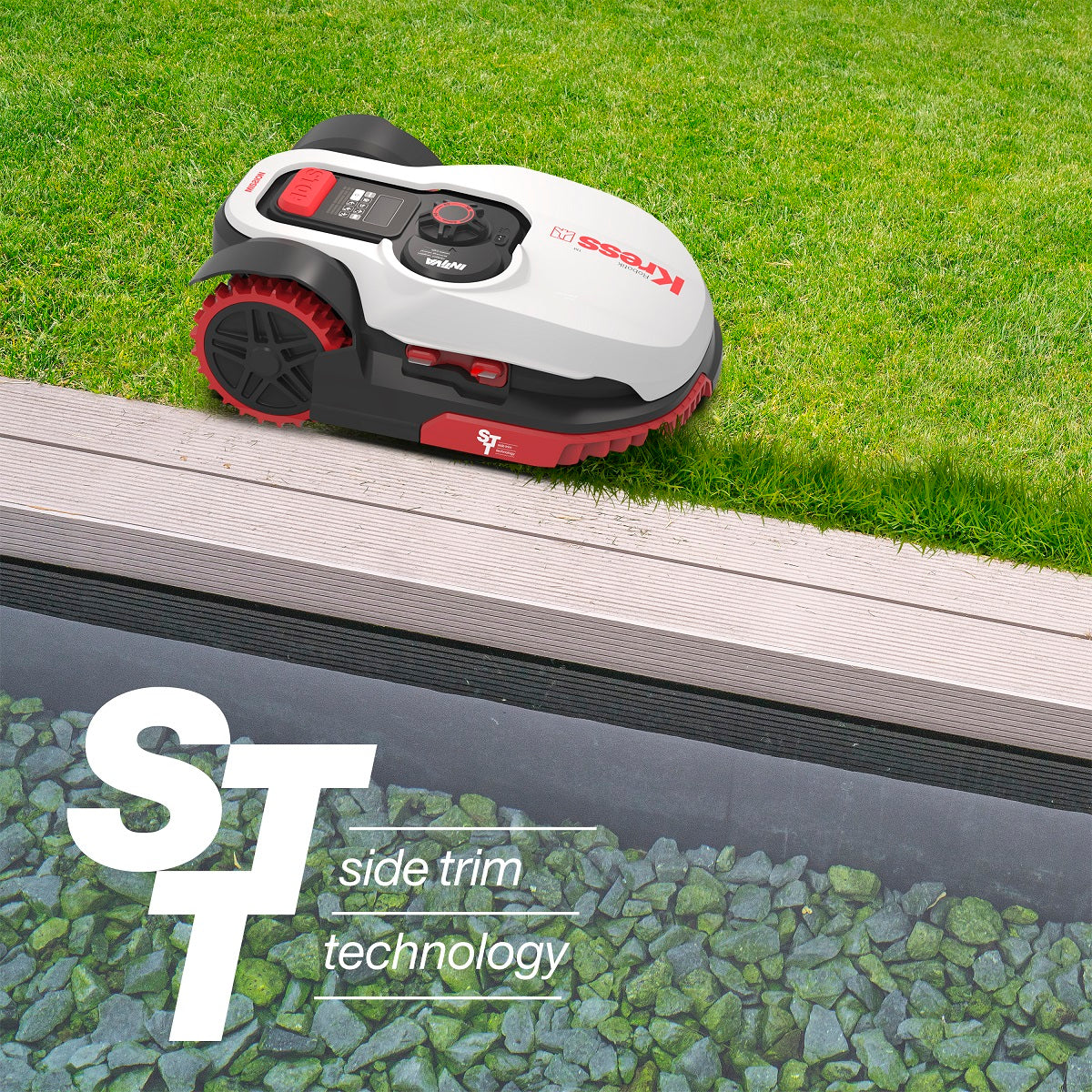 Kress KR122E Mission Robot Lawnmower,1500m2