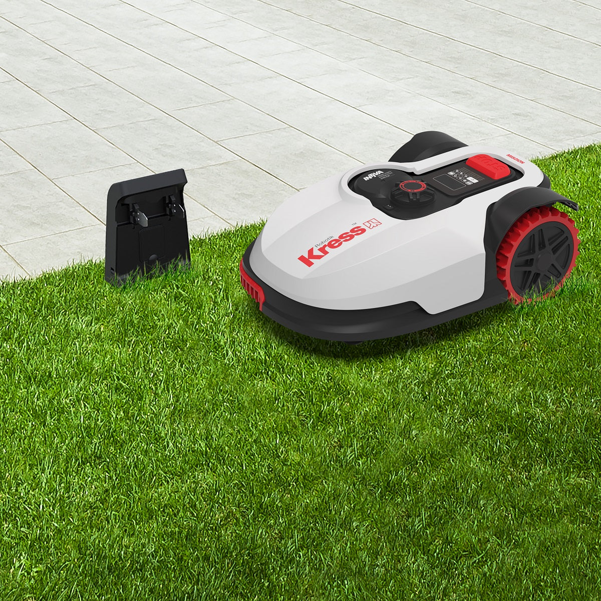 Kress KR101E Nano Robot Lawnmower, 600m2