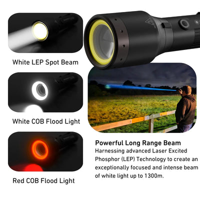 LED Lenser P9R Core LEP Rechargeable Torch