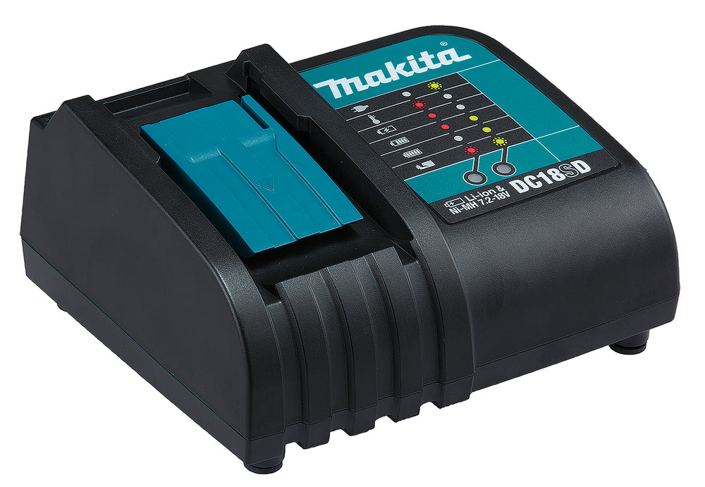 Makita DHP482SFO 18V LXT Combi Drill, 2 Speed, Olive Green, Includes 1X 3.0Ah Battery & Charger