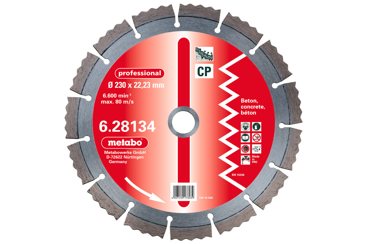 Metabo Dia-TS, 150x22.23mm Professional CP Disc