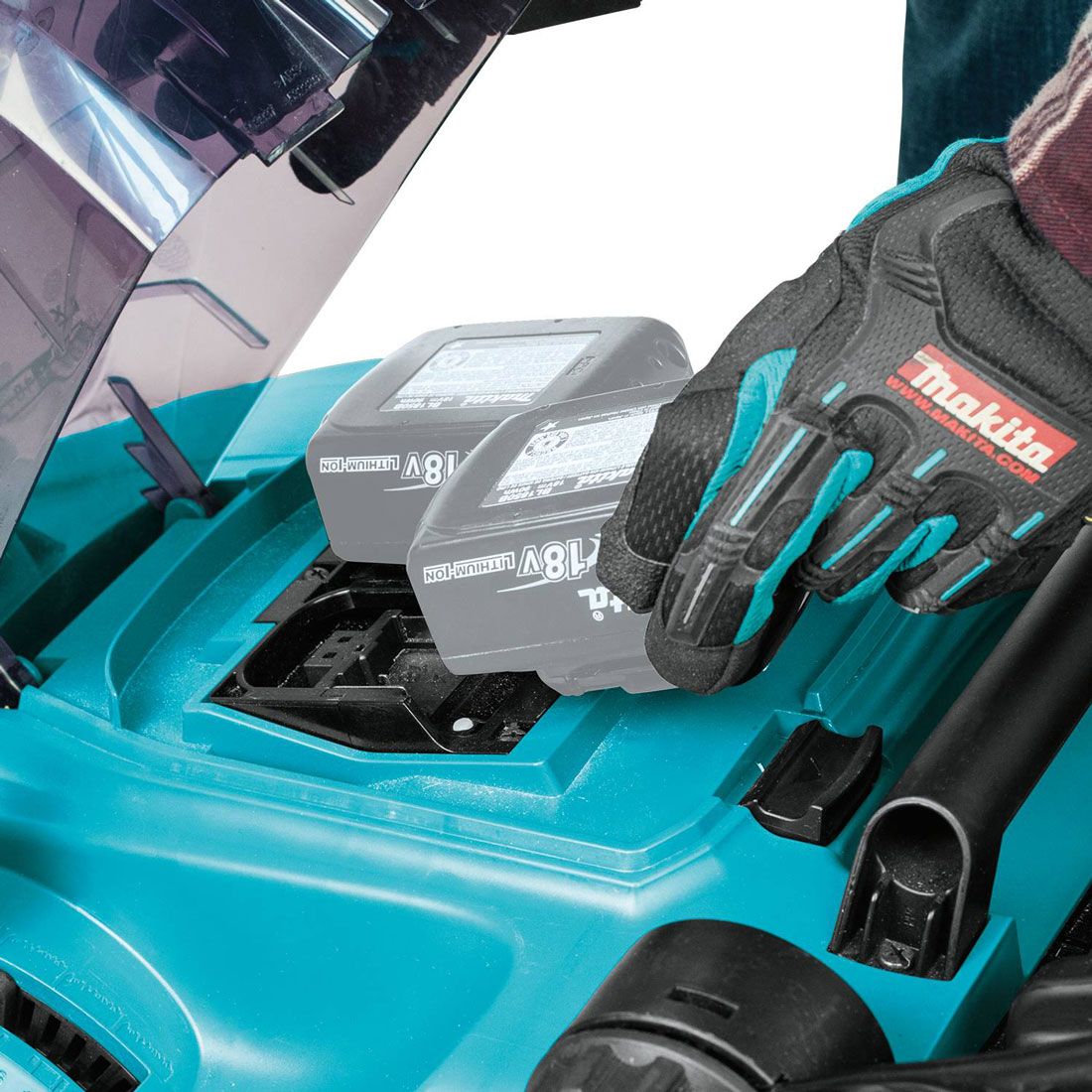 Makita DLM431Z Twin 18V 43cm Lawnmower LXT, Body Only