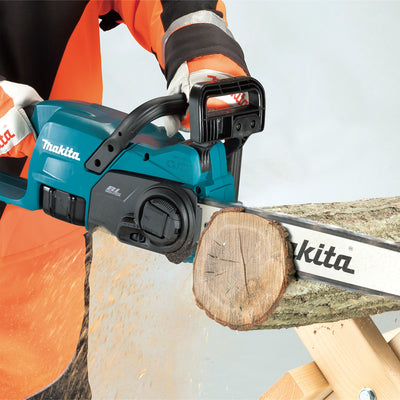 Makita DUC357RT Brushless Rear Handle Chainsaw LXT with Battery & Charger