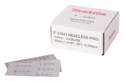 Makita F-31841 Headless Pin Nails 23G/0.6 P30