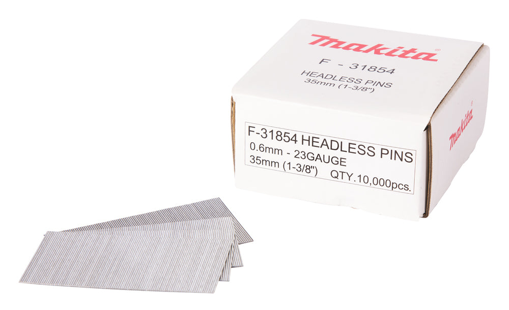 Makita F-31854 Headless Pin Nails 23G/0.6 P35