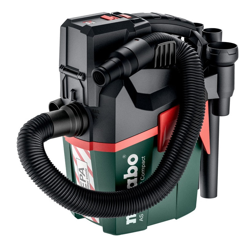 Metabo AS 18 HEPA PC Compact Vacuum Cleaner, Body Only