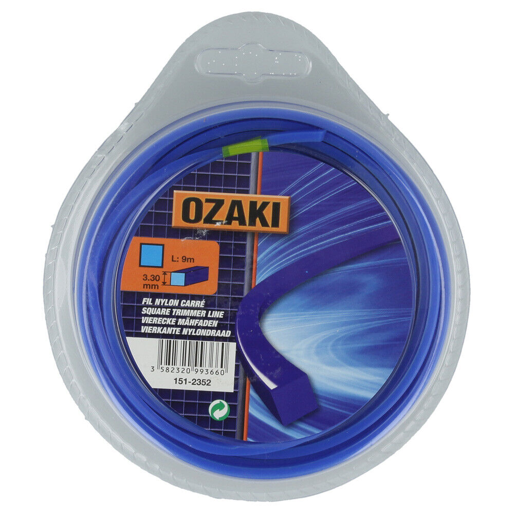 Ozaki Square Trimmer Line 3.3mm x 9m