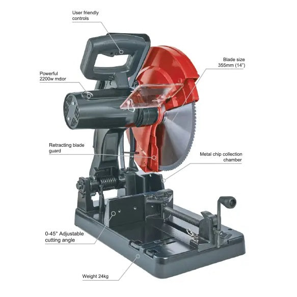 Rotabroach Element 14 Metal Chopsaw 230V