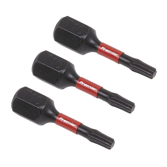 Sealey AK8215 TRX-Star T10 Impact Power Tool Bits 25mm - 3pc